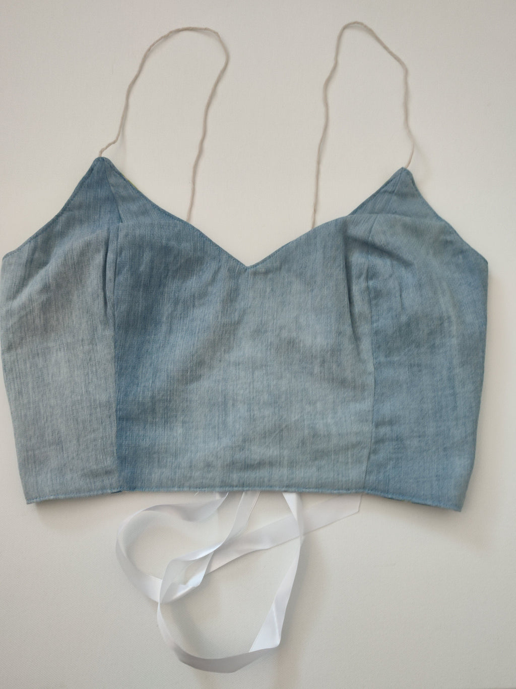Denim Korsett
