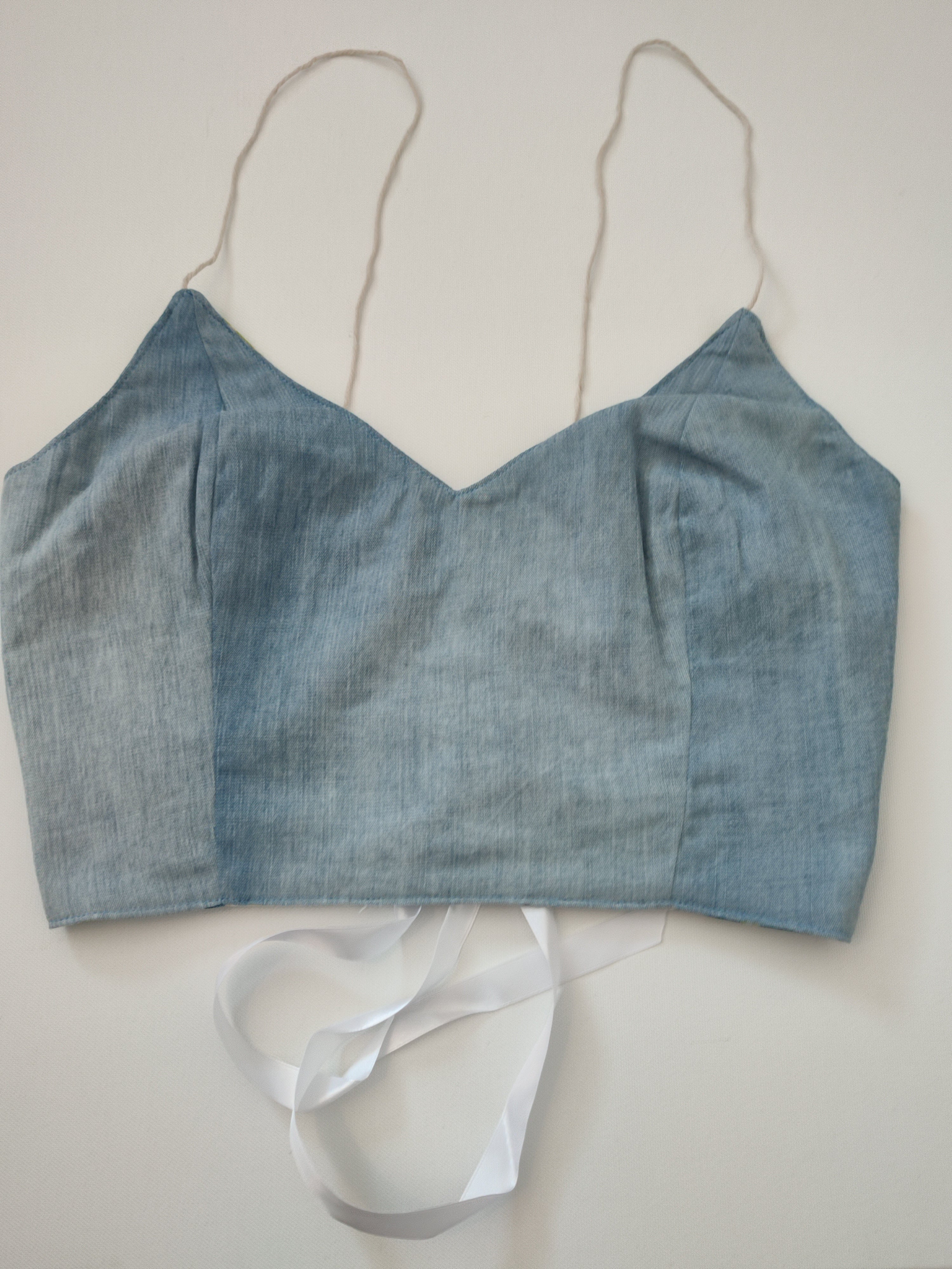 Denim Korsett