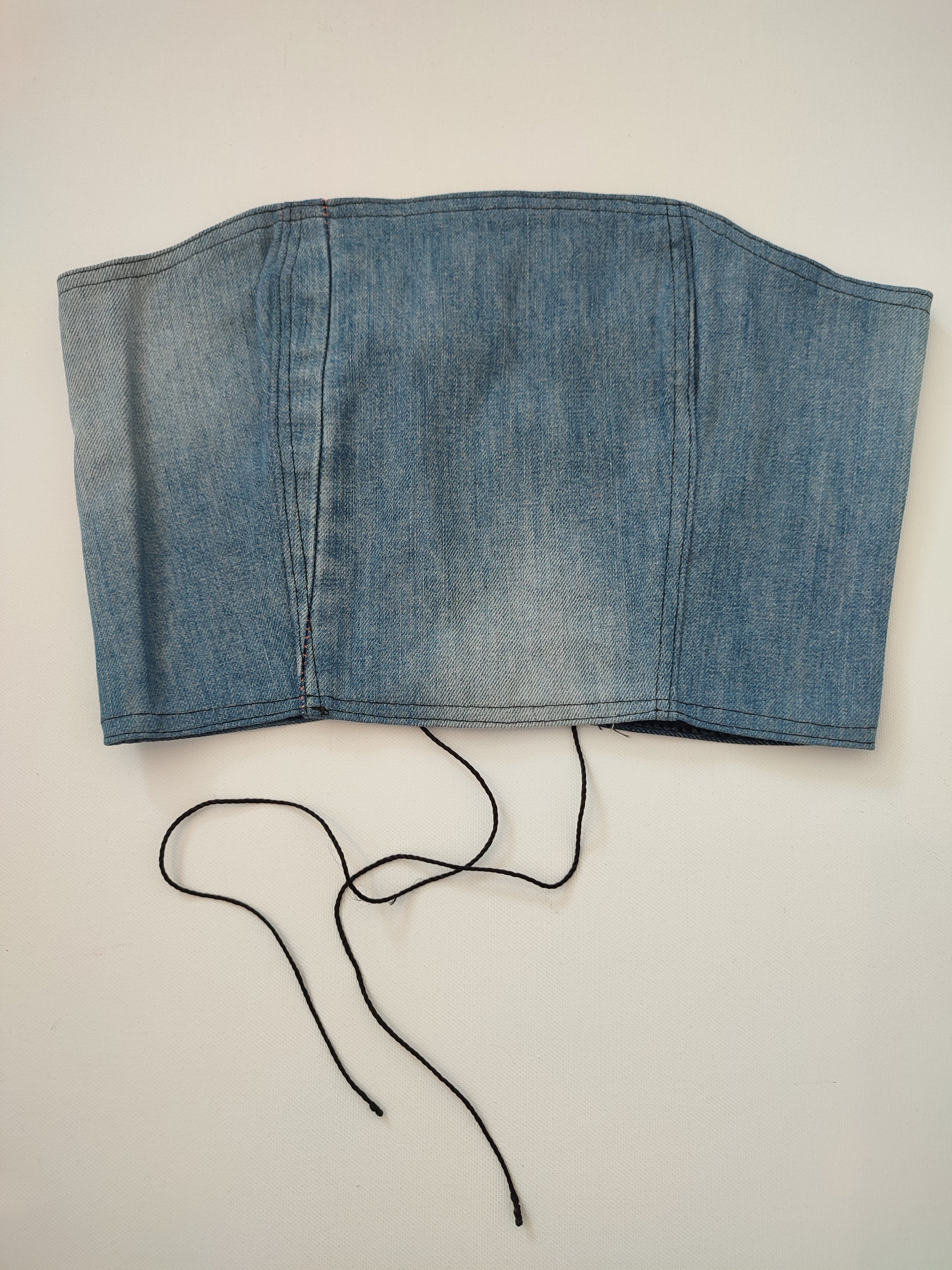 Denim Korsett