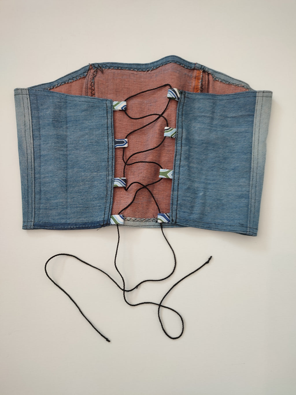 Denim Korsett