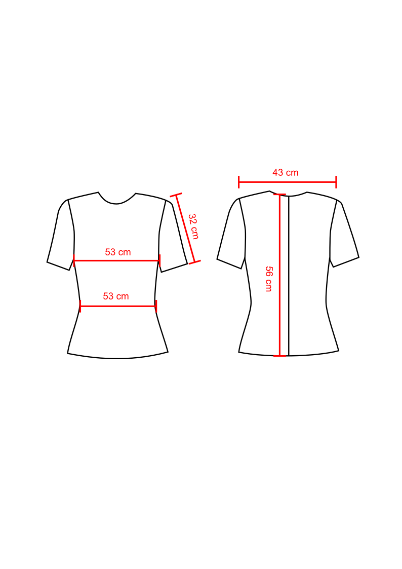 Weiße Baumwollbluse